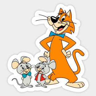 Pixie and Dixie and Mr. Jinks Sticker